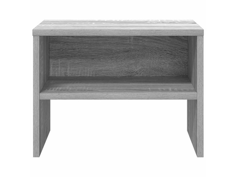  Table de chevet - cabinet de chevet - table de nuit sonoma gris 40x30x30 cm bois d'ingénierie  - Conforama D