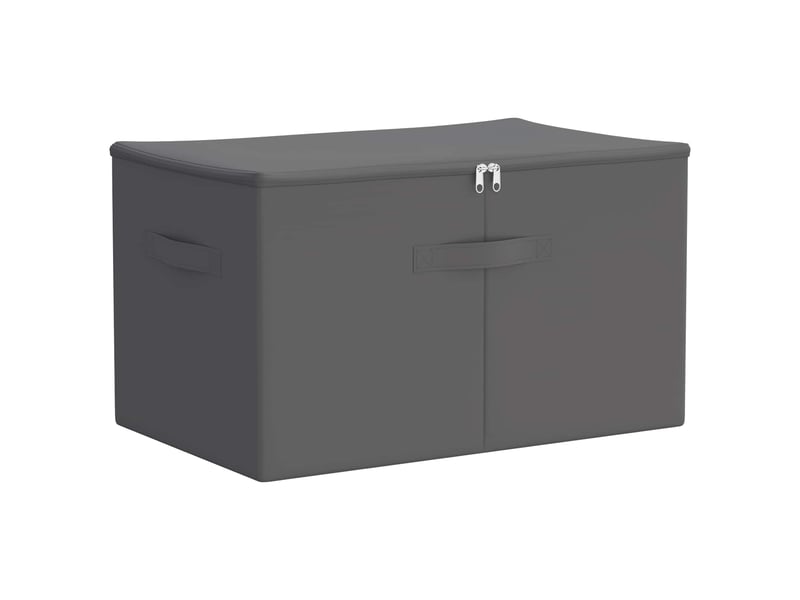 Boîte de rangement tissu intissé 55x35x32 cm 61,6 l - Conforama A