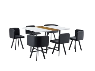 Ensemble table rectangulaire  6 chaise(s)  <strong>STILVORA</strong> <strong></strong> 
