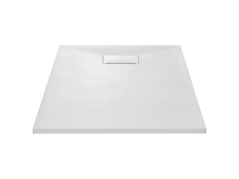  Bac de douche receveur de douche rectangulaire salle de bain maison intérieur trou de drain standard de 9 cm smc 120 x 70 cm blanc 02_0003446  - Conforama C