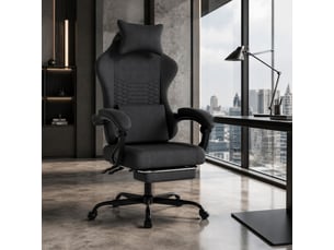 Fauteuil gaming <strong>STILVORA</strong> <strong></strong> avec assise réglable en hauteur