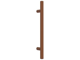 Poignée d'armoire, 128 mm, marron