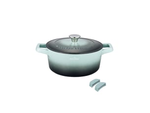Faitout 28cm avec couvercle 6,3l tous feux dont induction vert swiss haus sh-zc28g