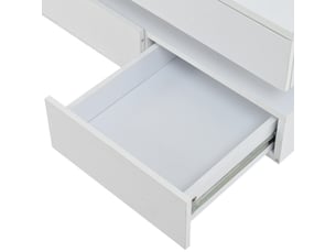 Table basse carré(e) coloris blanc <strong>HAUSS SPOLE</strong> <strong></strong> - 70 cmx70 cm