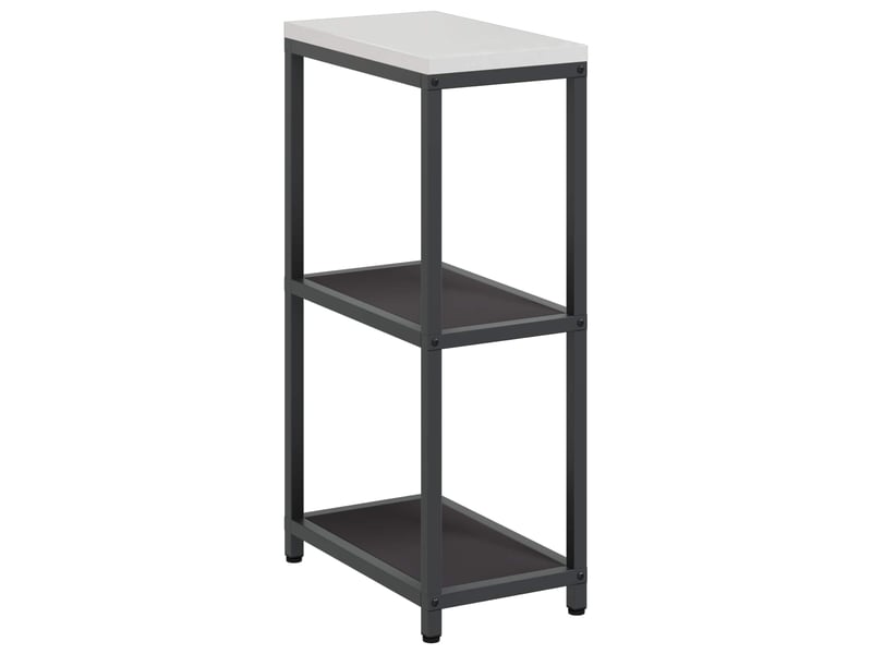  Étagère de cuisine, étagère de rangement hattem noir 30x50x92cm acier  - Conforama A