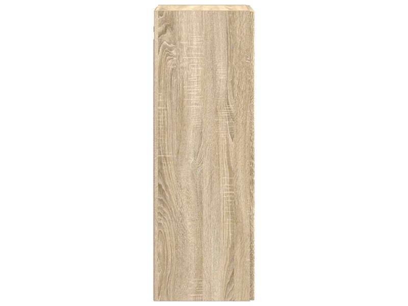 Cabinet salle de bain mural, meuble de rangement chêne sonoma 33x34.5x60 cm shl3848  - Conforama D