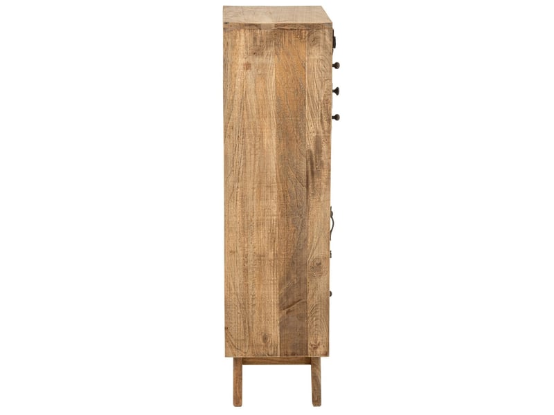  Commode à tiroirs en bois jonas 110cm naturel  - Conforama C
