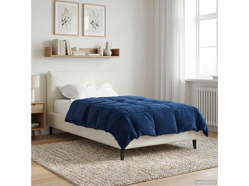  Couette - duvet d'été 140 x 200 cm été microfibre (100% polyester)  - Conforama D