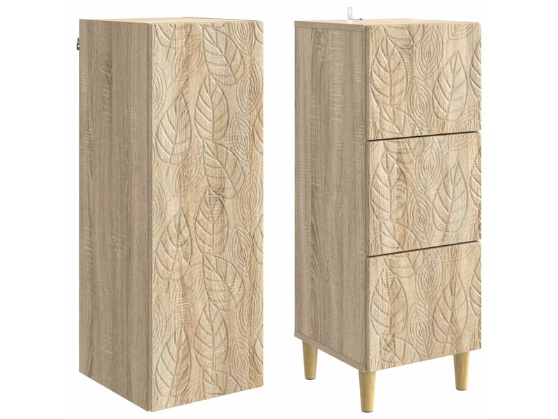 Ensemble de meubles 2 pcs, rangement de salon 33 x 34,5 x 90 cm bois d'ingénierie shl4243 - Conforama D