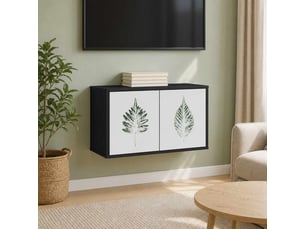 Meuble tv coloris noir 69 cm <strong>VIDAXL</strong>  <strong></strong>