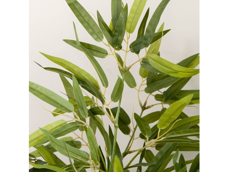  Bambou artificiel 90 cm en pot vert  - Conforama D