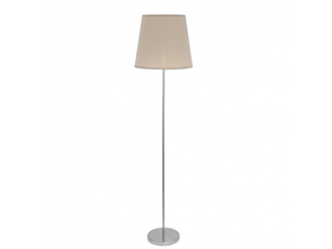 Lampadaire fabrilamp maldívas e27 coloris nickel pierre 175 x 40 x 40 cm