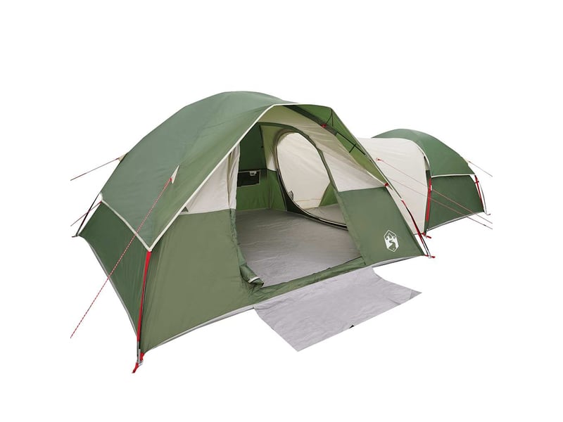  Tente de camping 5 personnes vert imperméable shl76226  - Conforama D
