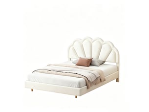 Lit évolutif 140x200 cm <strong></strong> <strong></strong> coloris beige