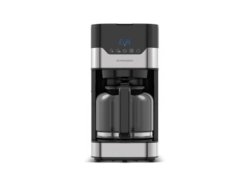 Cafetière filtre 1,5l programmable scco215dx schneider  - Conforama C