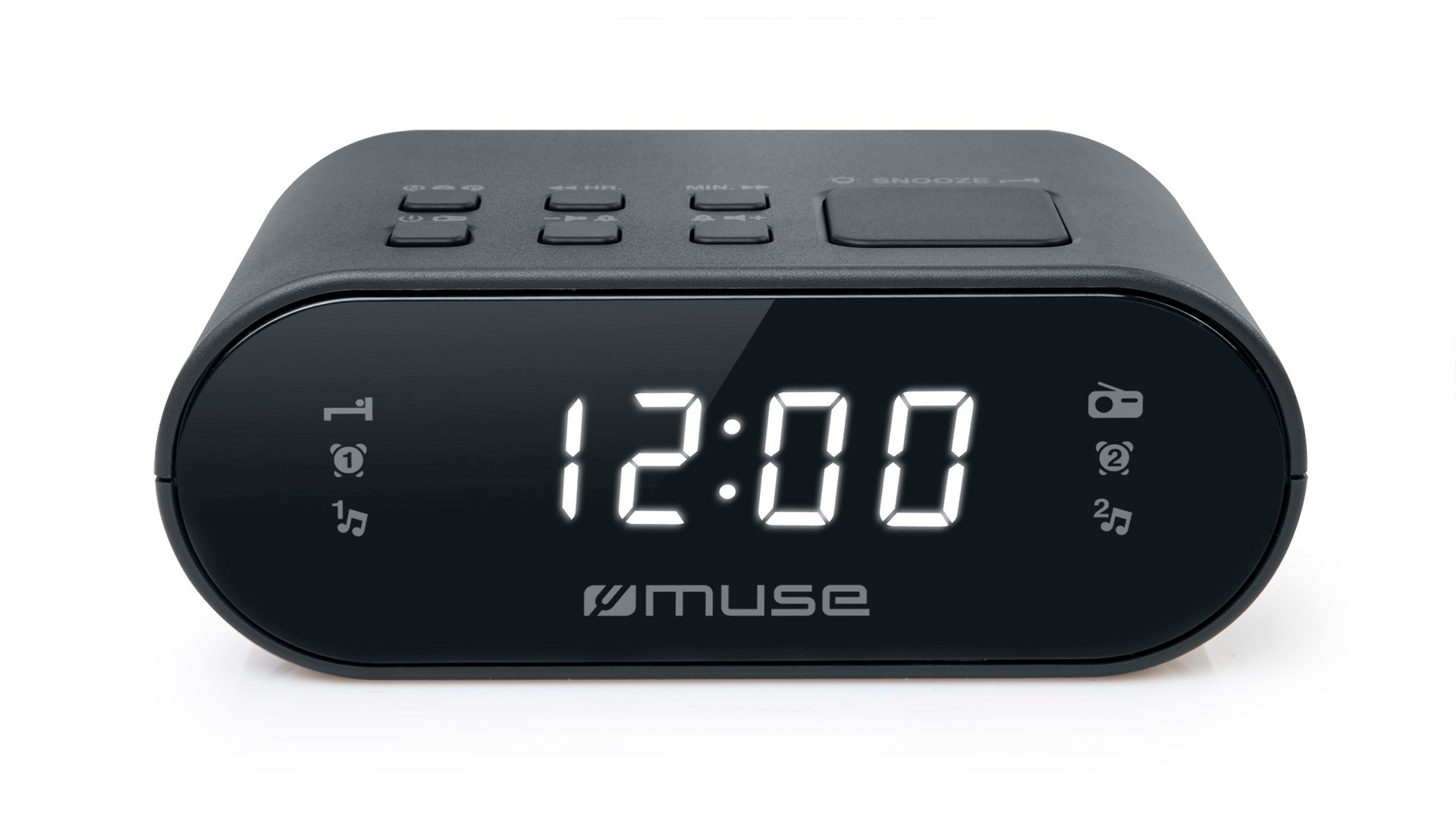 MUSE Radio réveil MUSE M-10CR 4.5 Conforama