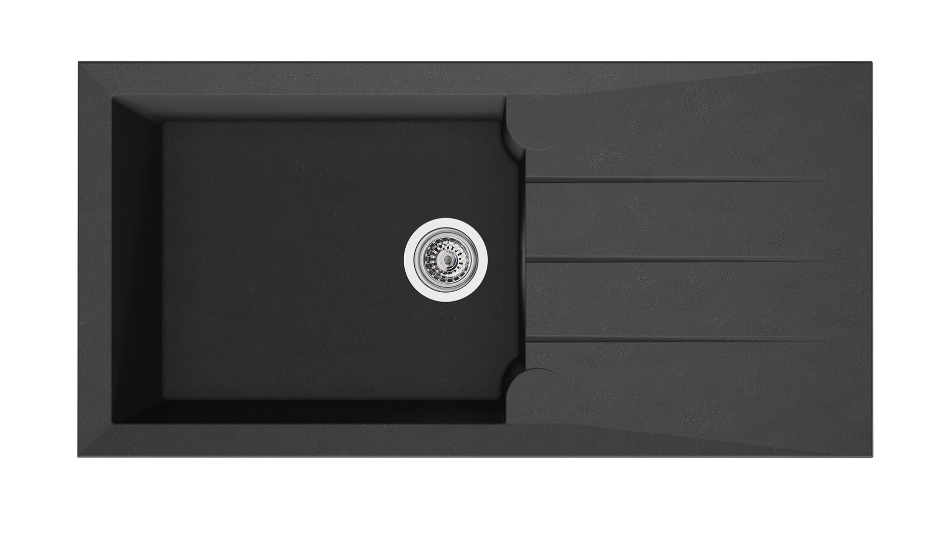 DIADEM Evier 1 grand bac, 1 égouttoir ALINEO Conforama