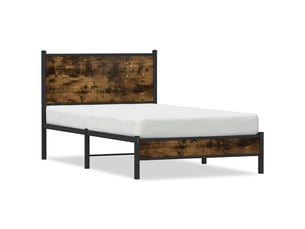 Lit simple 100x200 cm    coloris marron