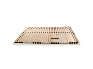 Lit simple 100x200 cm    coloris marron