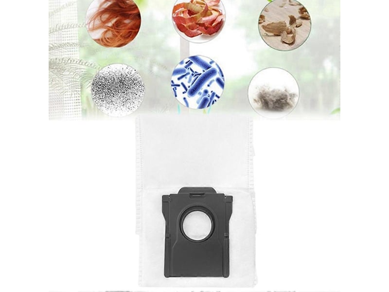  12pcs dust bag replacement parts for bot x40 x40 prox40 ultra vacuum cleaner non-woven garbage bags  - Conforama B