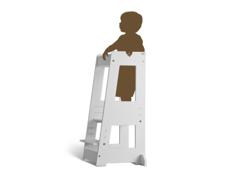  Tour d'apprentissage felix en hetre massif bleu 100585 - Conforama C