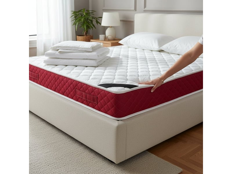  Matelas en mousse 140x190 cm épaisseur 25 cm  - Conforama E