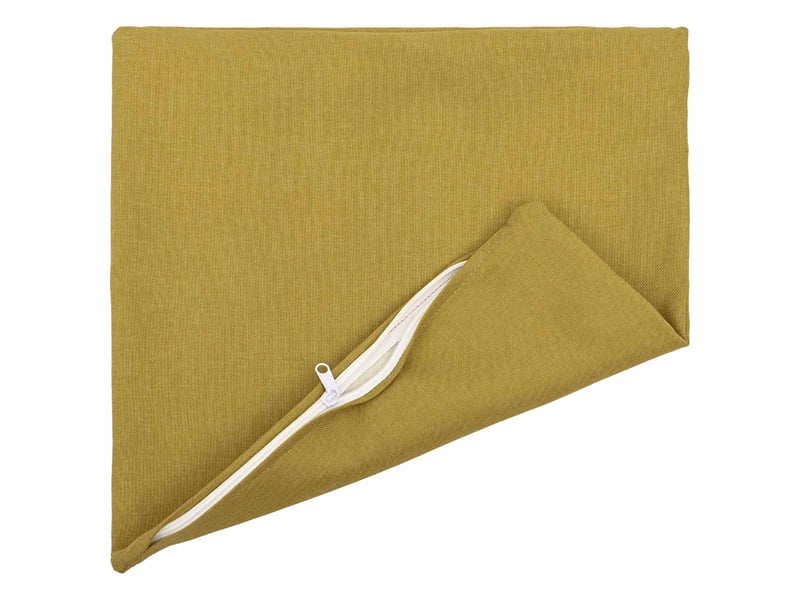 Lot de 6 coussins avec oreiller, coussins décoratifs heerlen vert clair tissu cf50765 - Conforama C