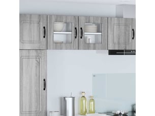 Meuble mural de cuisine | armoire de cuisine gris sonoma 40x31x40cm shl4513