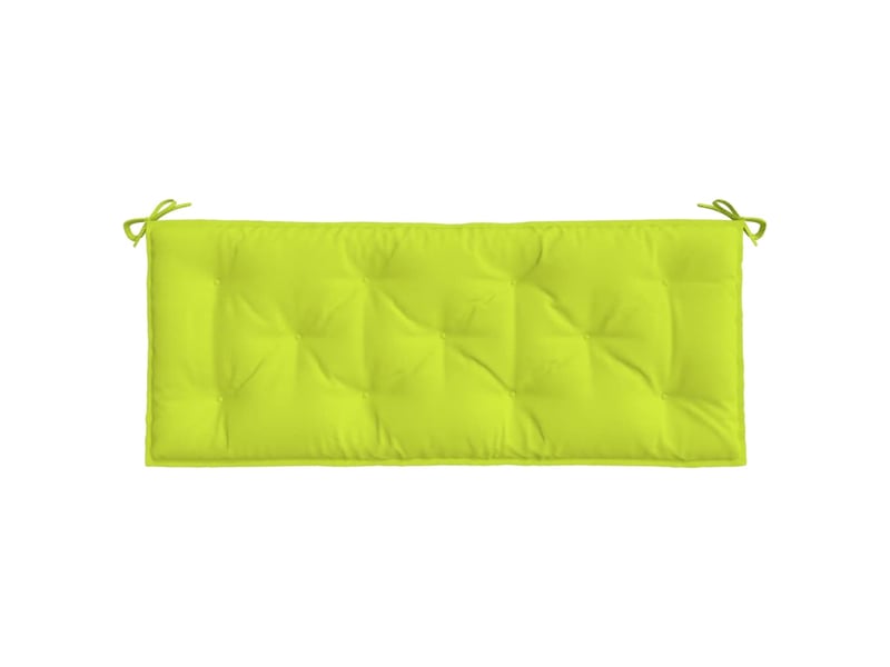  Coussin de banc de jardin, coussin d'assise vert brillant 120x50x7cm tissu oxford cf52866  - Conforama D