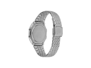 Montre numérique casio vintage abl-100we-1aef bluetooth bracelet acier argenté