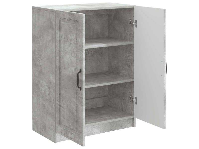  Buffet - bahut - meuble de rangement gris béton 66 x 34,5 x 87 cm bois d'ingénierie  - Conforama E