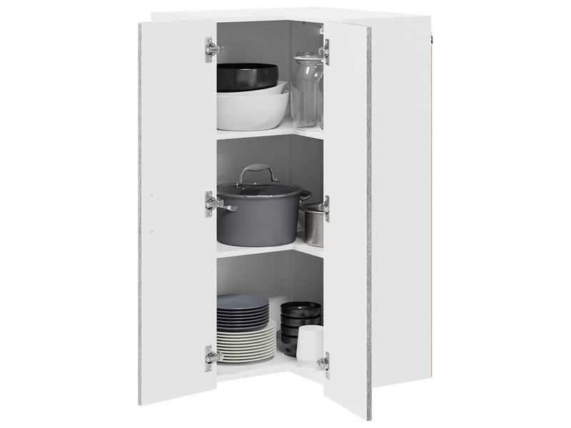  Panneau de lave-vaisselle kalmar gris sonoma 57x57x100cm  - Conforama C