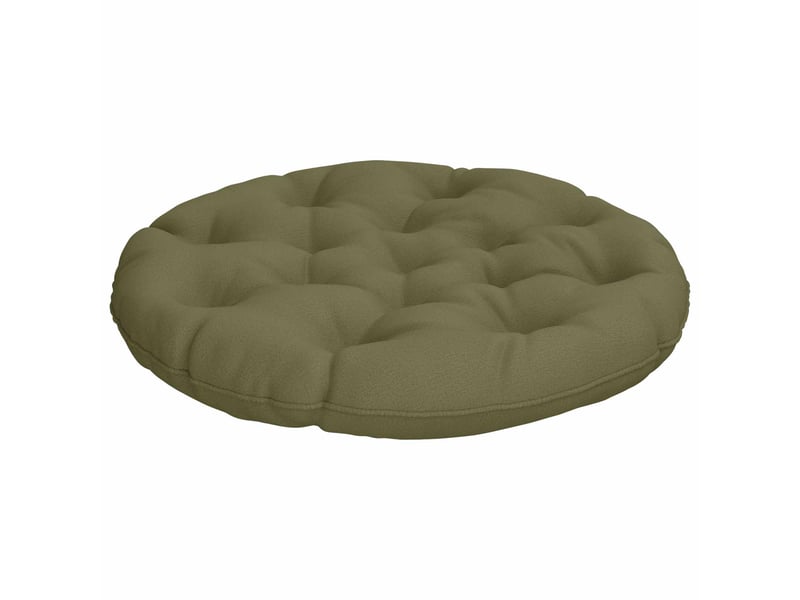  Coussin de chaise suspendue, coussin d'assise vianen 100 % polyester vert olive cf54308  - Conforama A