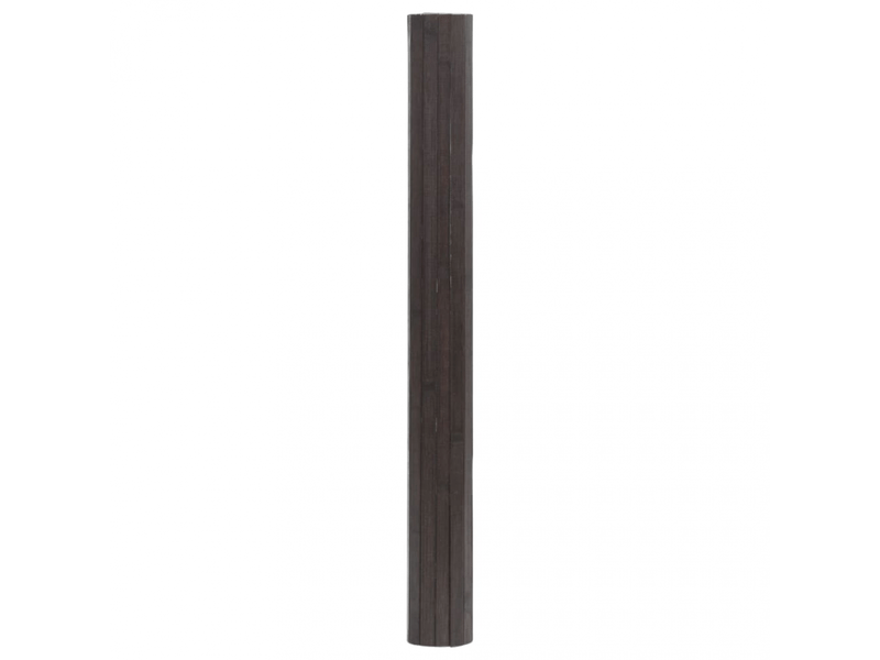  Tapis rectangulaire en bambou marron foncé 70x300 cm - comfortxl 376755 - Conforama C