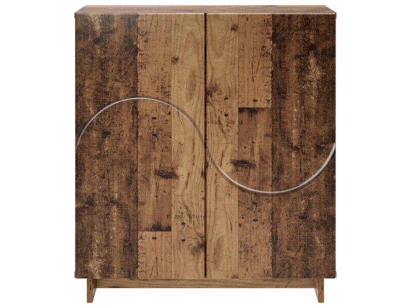  Buffet salon, buffet de rangement bois ancien 67x34,5x75 cm bois d'ingénierie  - Conforama D