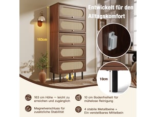 Armoire <strong></strong> <strong></strong> coloris marron largeur 40 cm