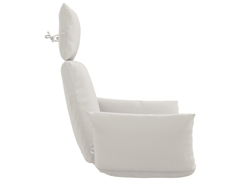  Coussin pour balançoire de chaise d'œuf, coussin d'intérieur et d'extérieur adirondack putten 100 % polyester blanc cf50061  - Conforama D