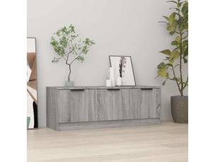 Meuble tv coloris gris 102 cm <strong></strong>  <strong></strong>