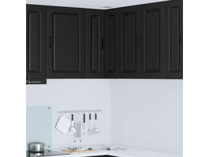 Panneau de lave-vaisselle kalmar noir 57x57x80cm