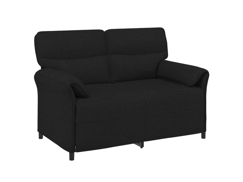  Ensemble de canapés 2 pcs noir tissu shl15469  - Conforama D