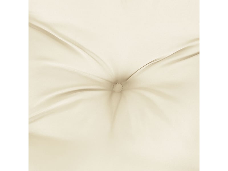  Coussin rond, coussin d'assise crème ø 60 x11 cm tissu oxford cf56611  - Conforama E