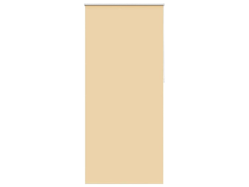 Store enrouleur occultant, store à rouleau 84,4 x 230 cm, largeur du tissu 80 cm, beige cf45477 - Conforama A