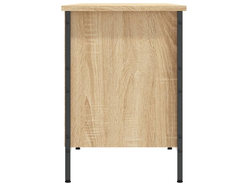 Meuble à chaussures, armoire à chaussures chêne sonoma shl3313  - Conforama E