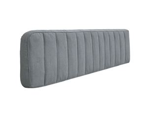 Tete de lit A fixer sur le cadre de lit largeur 180 cm gris