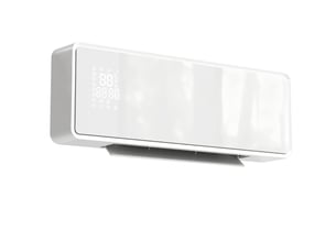 Radiateur mural en céramique, 10002000 w, radiateur électrique, ventilateur, thermostat, minuterie, 54 x 18,7 x 12,3 cm