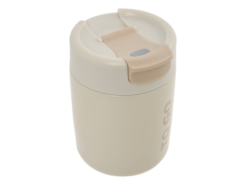  Mug isotherme rond 0,3l beige  - Conforama A