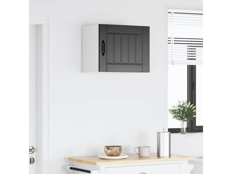  Meuble mural de cuisine, armoire de cuisine noir 50x31x40cm bois d'ingénierie shl243  - Conforama D