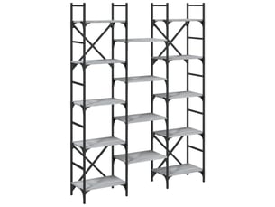 Bibliotheque coloris  gris  <strong></strong> <strong></strong> - 127.5 cm x 172.5 cm