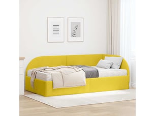Lit simple 80x200 cm    coloris jaune