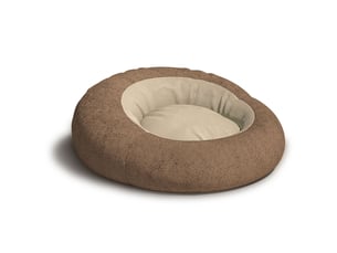 Pouf / repose pied <strong></strong> <strong></strong> bicolore